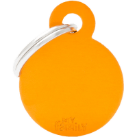 Známka My Family Basic kolečko malé oranžové