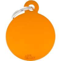 Známka My Family Basic kolečko velké oranžové