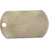Medaljons – Military Tag Large, Matt