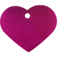Medaljons – Heart Large, Pink