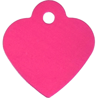Medaljons – Heart Small, Pink