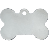 Medaljons – Bone Large, Chrome