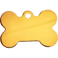 Medaljons – Bone Large, Gold