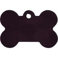 Medaljons – Bone Large, Black