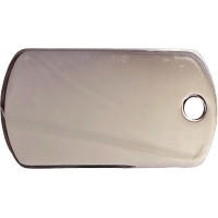 Медальон – Military Tag Small, Chrome