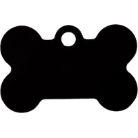Medaljons – Bone Small, Black