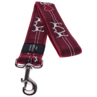 Vodítko Rogz Fancy Dress Red Heart XXL