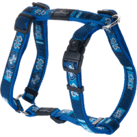 Postroj ROGZ Fancy Dress Indigo Bones L