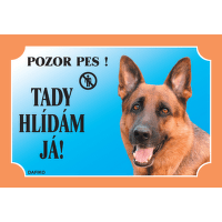 Tabulka Dafiko německý ovčák