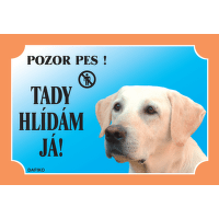 Tabulka Dafiko labradorský retriever světlý