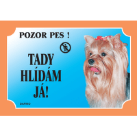 DAFIKO tabuľka Yorksirsky teriér
