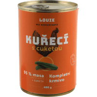 Konzerva Louie kuřecí s cuketou, vitamíny a minerály 400g