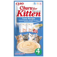 Churu cat lízacia poch. Kitten  tuniak 4 x 14 g