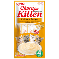 Churu cat lízacia poch. Kitten  kura 4 x 14 g