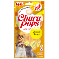 Churu cat lízacia poch. Pops kura 4 x 15 g 