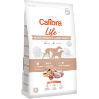 Krmivo Calibra Dog Life Senior Medium & Large Chicken 12 kg