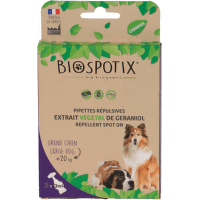 Biog Biospotix dog spot-on s repelentným účinkom L-XL  3 x 3 ml