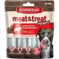 Meat love dog saláma byvol 4 ks 160 g