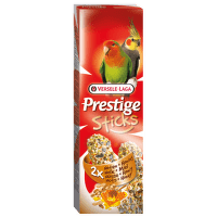 Tyčinky Versele-Laga Prestige ořechy a med pro střední papoušky 140g