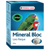 ORLUX Mineral Bloc Loro Parque 400g lisovaný grit s koralmi-pre veľké papagáje