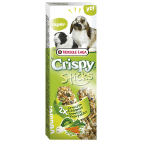 Tycinky Crispy so zeleninou pre kraliky a morcata 110g