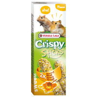 Tycinky Crispy s medom pre skrecky a pieskomily 110g