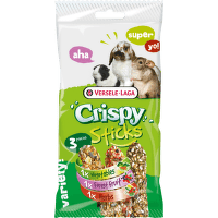 Лакомство для грызунов – Versele-Laga Crispy Sticks Triple Variety Pack Omnivores, 3 x 55 г