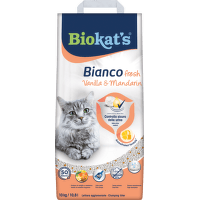 Podestýlka Biokat's Bianco Fresh vanilka a mandarinka 10 kg