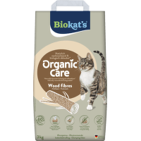 Podestýlka Biokat's Organic Care Wood Fibres 3 kg