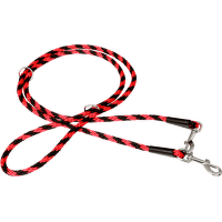 Vodítko prepínacie lano Spirála BaF 1 cm x 2,4 m čierno–červená