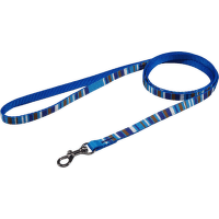Vodítko BaF nylon proužky modré 1x120cm