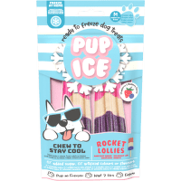 PUP ICE chladiaca pochúťka zmrzlina pre psov s jahodou a čučoriedkami 90 g