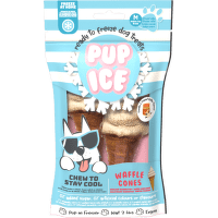 PUP ICE chladiaca pochúťka zmrzlina pre psov s vanilkou a arašidovým maslom 110 g
