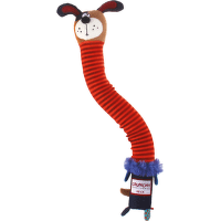 Hračka GiGwi Plush Friendz Crunchy Neck pes S