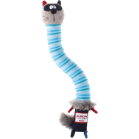 Hračka GiGwi Plush Friendz Crunchy Neck mýval M