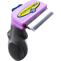 Ķemme kaķiem - FURminator deShedding tool, hair short, S + Bezūdens aerosols