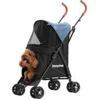 Коляска для собак - Kenyone Pet Stroller, 45 x 61 x 100 см, blue/black