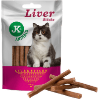 Pochoutka JK Animals Liver sticks pro kočky 50g