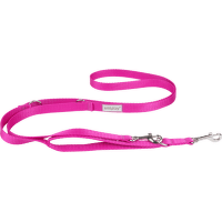 Vodítko pro psy Amiplay Samba 7v1 nastavitelné růžové M 100–200 cm × 2 cm