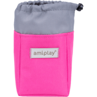 Pamlskovník pro psy Amiplay Samba růžový 8 × 6 × 10 cm