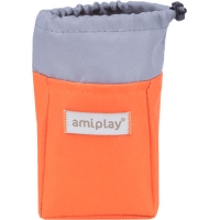 Pamlskovník pro psy Amiplay Samba oranžový 8 × 6 × 10 cm