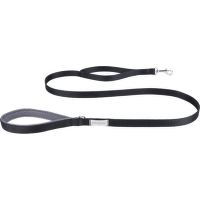 Vodítko pro psy Amiplay Samba černé S 150 cm × 1,5 cm