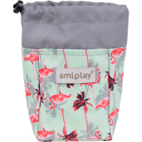 Pamlskovník pro psy Amiplay BeHappy Flamingo 6 × 2 × 11 cm