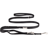 Vodítko pro psy Amiplay Samba 8v1 nastavitelné černé M 200–400 cm × 2 cm