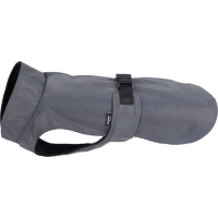 Pláštěnka pro psy Amiplay Petrol reflexní šedá 35 × 42 × 46–56 cm