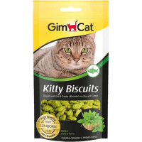 Cepumi kaķiem – GimCat Kitty Biscuits with fish and catnip, 40 g