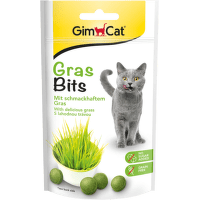 Лакомство для кошек – GimCat GrasBits, 50 г