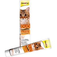 Barības piedeva kaķiem – GimCat Anti-Hairball Duo-Paste, Cheese, 50 g
