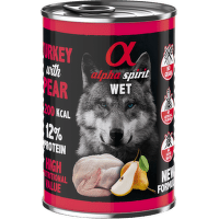 Alpha Spirit Dog Turkey & Pear 400g