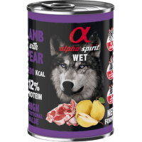 Alpha Spirit Dog Lamb & Pear 400g